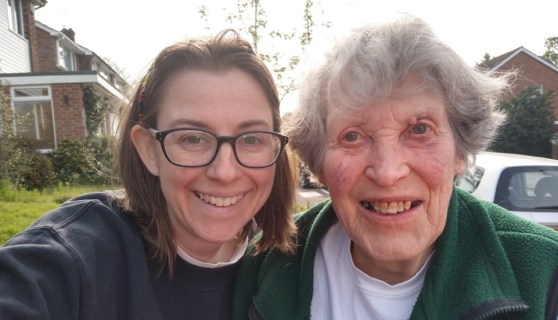 Rebecca and Stella 'Granny' Nesbit